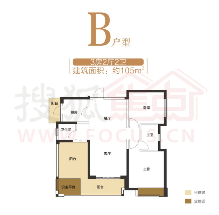 中海凯旋门90-170㎡新版户型图上线 预4月认筹