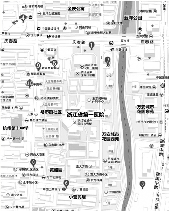 医院停车难?浙一浙二周边停车攻略