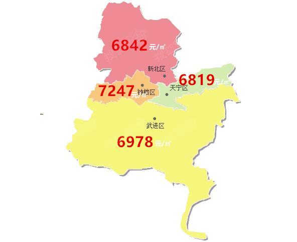 常州房价变动分布图 武进66业主21天赚12万