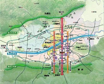 未来大西安东西长130公里 包含渭南部分地区