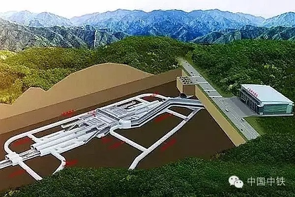 八达岭长城站效果图