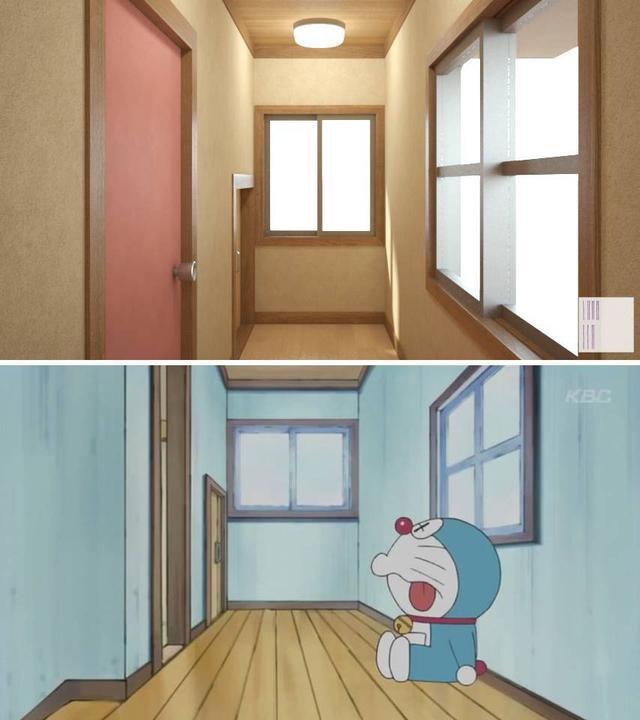 还原《哆啦a梦》中大雄现实的家