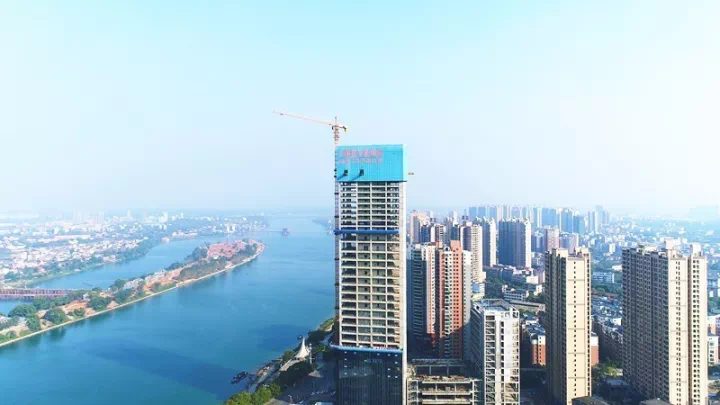 衡阳第一高楼260米,长沙560米双子塔开工 盖世武功,谁与争锋188米湘南第一高楼傲视群雄-衡阳搜狐焦点