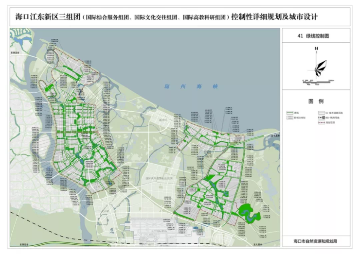 今起公示海口江东新区这四个组团控制性详规出炉