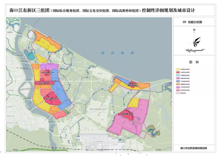 今起公示!海口江东新区这四个组团控制性详规出炉