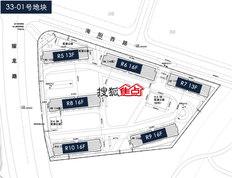 前滩22-01,24-01,28-01,30-01地块紧邻东方体育中心及地铁站,其中28号