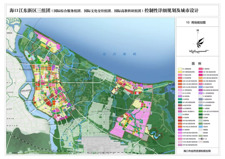 今起公示海口江东新区这四个组团控制性详规出炉