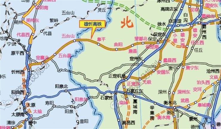 雄忻高铁征地了保定莲池等多地发布征地公告涉及近百余村