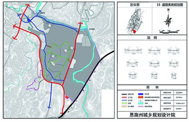 周边主要城市道路有沪渝高速公里,环城西路,恩咸公路,209国道,老209