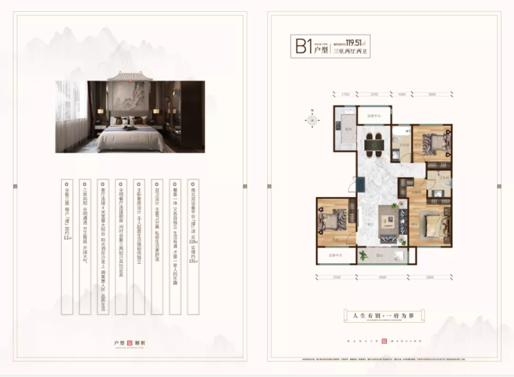 翰林府·二期户型图