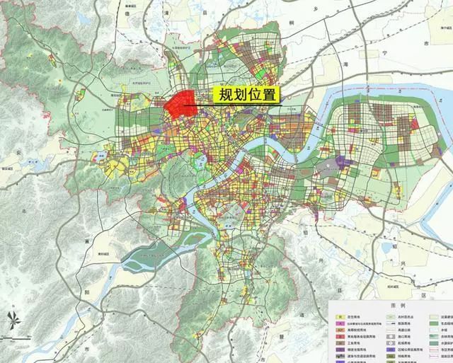 杭州市北部新城控制性详细规划公示