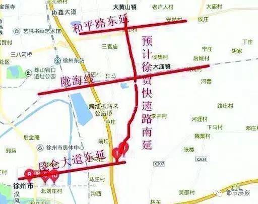 而在2019年5月1日前,跨陇海铁路大桥部分也将通车. 和平路东延图片