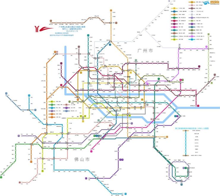 未来广州的地铁规划,还远不止这些.