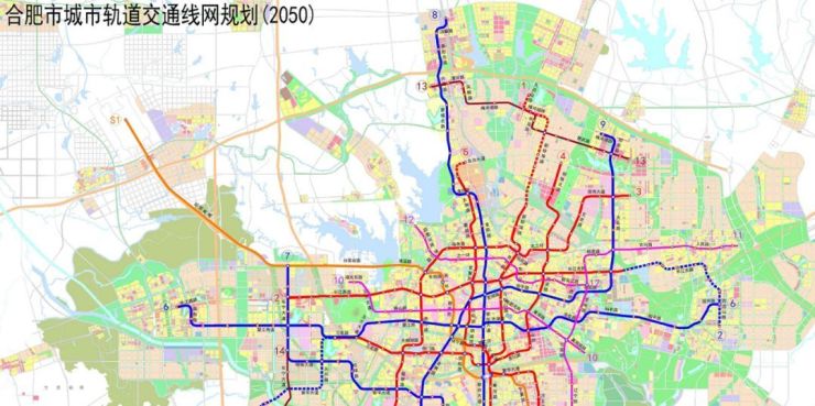 根据合肥地铁规划,6号线串联小庙,高新区,老城中心,瑶海区,肥东南部