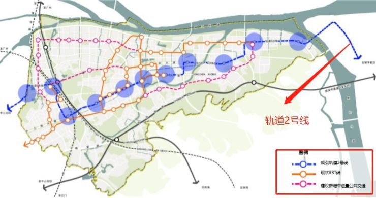 中山火炬将依托城轨2号线建15公里创智走廊!且将对接佛山11号线