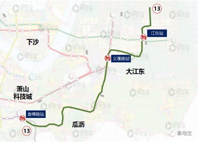 杭州地铁最新规划来了未来几年萧山南片有望通地铁