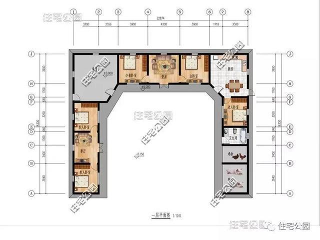 有地了就建个这样的农村合院,这5套最高