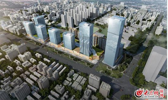 大众网淄博3月8日讯(记者 许炳棋)备受淄博市民关注的茂业中心建设