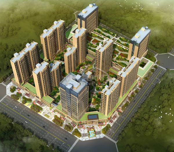 赣州新楼盘台湾城效果图公开 打造一站式城市综合体
