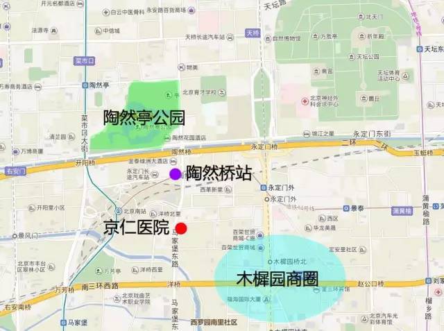 1,交通 地铁:向北约700米就是14号线陶然桥站.