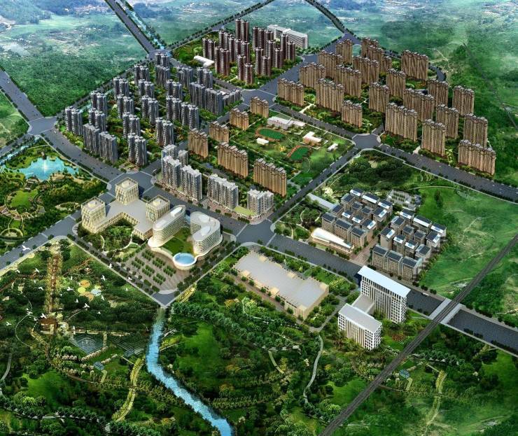 我村举行回迁安置住宅工程签约仪式