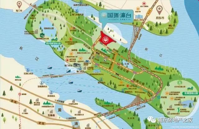 崇明岛 | 不限购 [国瑞瀛台]岛居庄园,墅居大境,精装带地暖洋房