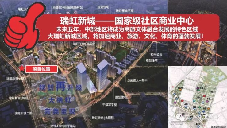 社区商业weekly商报①:上海瑞虹新城2层独栋4860㎡整体出售