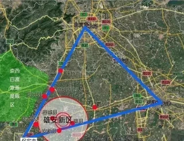易县处于雄安新区1小时经济圈内,作为"天然氧吧",是新区未来生活,度假