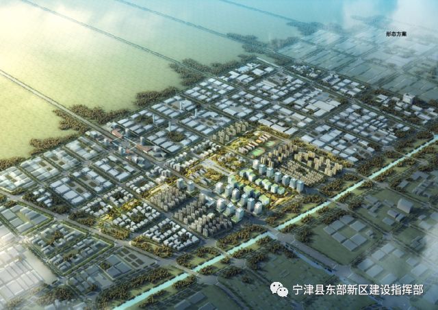 宁津县东部新区这样建设