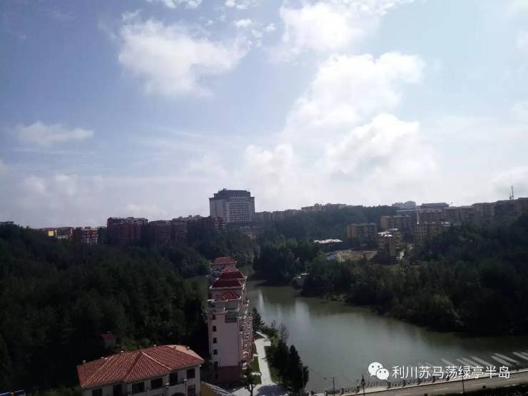 利川苏马荡绿亭半岛实景呈现