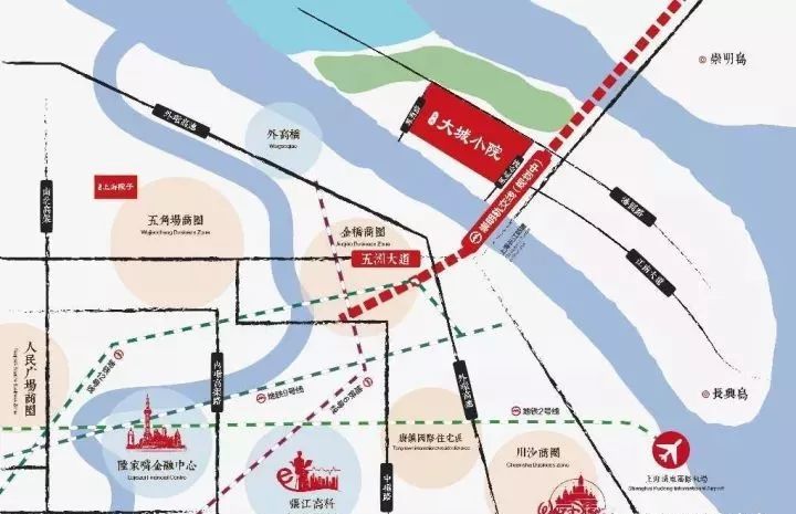 上海长兴岛丨【泰禾·大城小院】丨地铁19号线丨开启城市岛居院落生活