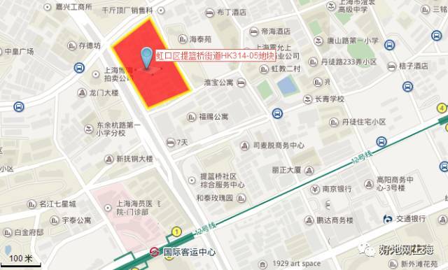 杨浦区定海社区c1-2地块(定海街道街坊西块),东至规划沙岭路,南至