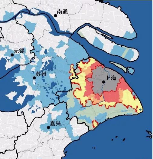 花桥如同上海的郊区新城