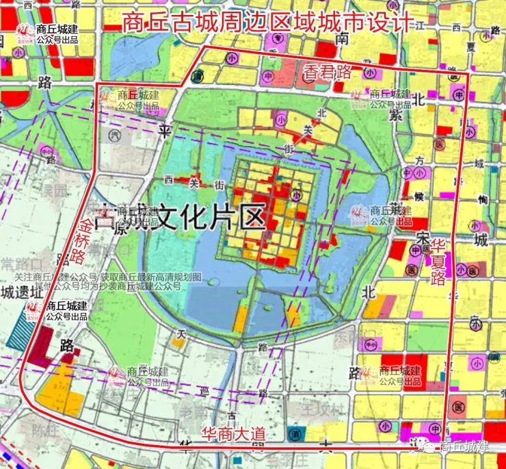 商丘古城文化片区划分出炉未来古城水域可达8千亩水上古城厉害了