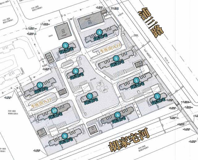 浦东规土局网站公示了4幅三林镇东明村"城中村"改造地块规划图.