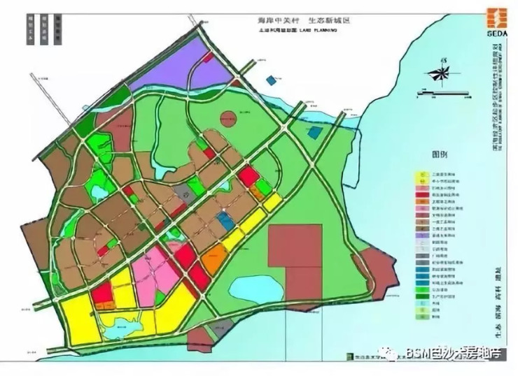 东戴河海岸中关村规划图出炉