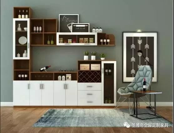 家里档次不高,你可能是缺了这样一个酒柜!