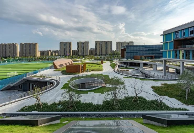 青葱岁月的美好载体 - 效实中学东部校区,宁波 / udg上海联创建筑设计