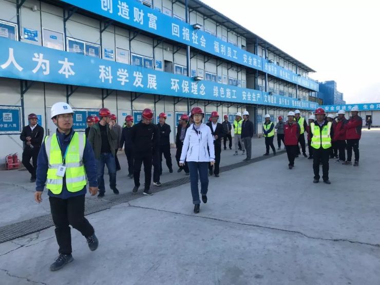在工人生活区,调研组对物业化管理工作给予充分肯定,认为在全市