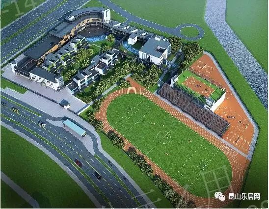 上海后花园花桥最新进展规划:城西再添新西区小学石渠住宅图片