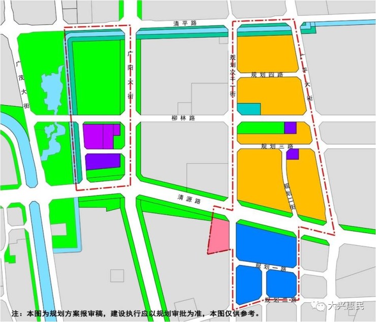 用地规划丨大兴团河农场西侧又有动静,将来老厉害了