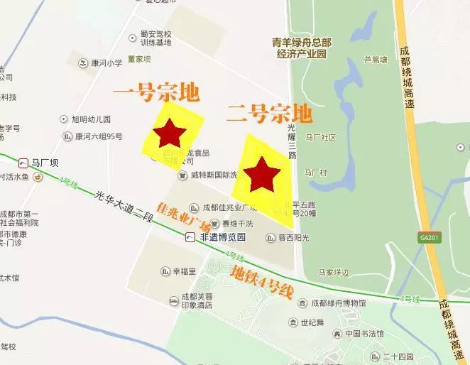 青羊区两宗土地底价成交,武侯新城起拍价10200元/㎡因故终止拍卖