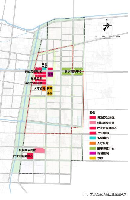 宁津县东部新区这样建设