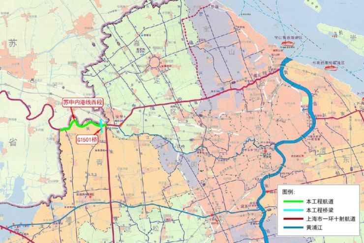 【最新】g1501跨吴淞江桥今天开建!拉开这个重要工程序幕