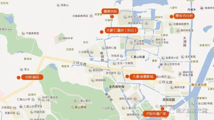 湖州楼市调查|仁皇山新区供应量超120万㎡