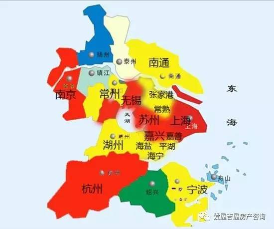 2017年上海周边升值潜力城市名单