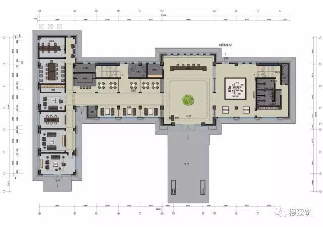 万科500-600㎡的合院别墅,户型曝光!