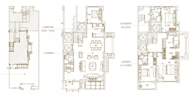 都市叠加别墅精装交付 大宁金茂府叠墅 区域:静安区 78套叠墅户型222