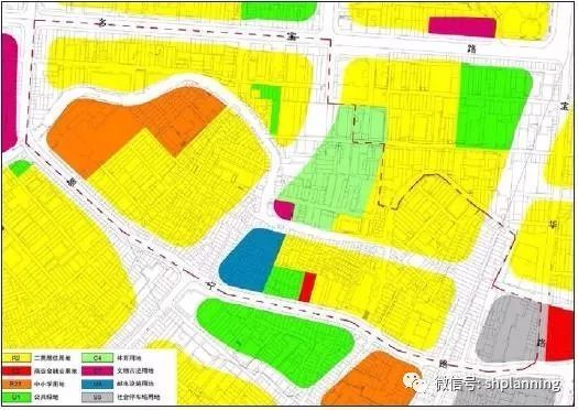 广州市荔湾区恩宁路原控规土地利用规划图