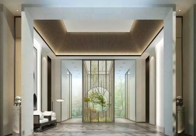 建发·泱誉精装挑高首层入户大堂,在凿尺,空间,布局上各有讲究.